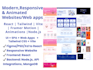 develop custom website or web app with react and mern