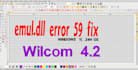 fix wilcom emul dll error 59 for windows 11 24h2 fast
