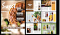 design layout for a magazine, newsletter or catalog