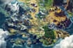 create a beautiful fantasy map in you style