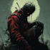 design an fantasy horror character illustration