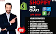 setup shopify size chart table press retailed sized kiwi jotly smart true fit