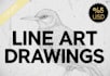 draw an illustration in a pen and ink style