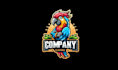 design high quality parrot mascot logo with creative concepts