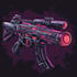 make a 3d weapon illustration for gaming