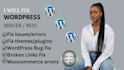 fix plugin errors shopify theme issues, and customize divi, elementor abstract