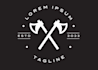 design a professional modern axes logo