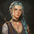 create a dnd character art and dnd character art