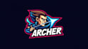 do awesome archer esport mascot logo design