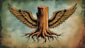 do unique lumberjack with wings logo with unlimited revision