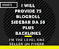 make 75 blogroll sidebar da 50 plus backlinks
