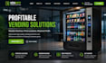 design vending machine website atm machine website vending machine landing page