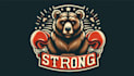 design amazing boxer bear logo with express delivery
