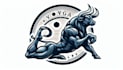 create awesome yoga bull logo with express delivery