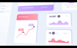 animate your saas dashboard UI and website prototype