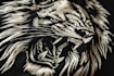draw linocut style digital drawing art