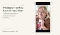 create german ugc videos as a mature female creator