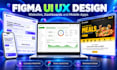 design saas dashboard and web app ui ux in figma