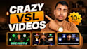 do talking head vsls, sales letters, ugc, video ads editing