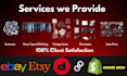 do ebay listing, ebay seo listing, ebay product listing, ebay lister