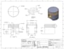make 2d mechanical drawing, technical drawing in autocad
