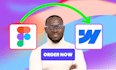convert figma, xd to webflow website in 24h