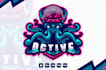 do cute octopus man mascot logo design