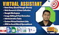 be your expert VA for data entry and google sheets