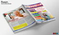 layout and design a modern, professional magazine