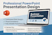 design a professional powerpoint presentation with animations