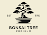 design beautiful bonsai tree logo
