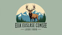create beautiful elk head mascot logo with express delivery