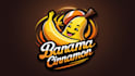 create modern banana cinnamon logo free source file