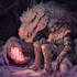 paint your dark fantasy dnd character illustration