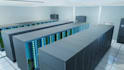 realistic 3d cgi server room, control room, ai data center and warehouse design