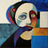 create magical abstract art, psychedelic, surrealism, cubism