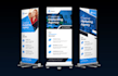 design roll up banner and retractable banner