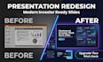 design investor pitch deck startup and business presentations