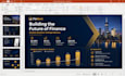 design an investor pitch deck and financial presentation that raises money