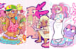 create anime streetwear t shirt design cute t shirt design