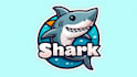do creative shark mascot logo in 2 days
