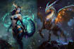illustrate fantasy art creatures and characters