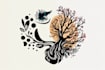 make a minimal line art tattoo