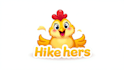 do head chicken mascot logo design