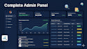 create an ecommerce platform with admin panel