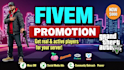 fivem server promotion,fivem server promotion, active fivem server advertise