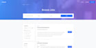 develop modern job portal with responsive UI