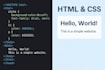 modern responsive website using HTML, CSS, and javascript