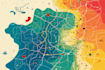 design vector maps, event maps, fantasy festival maps