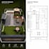 design a modern 3d landscape for backyard, patio and garden